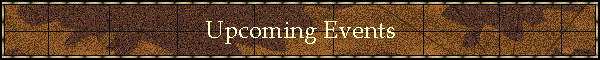 Upcoming Events